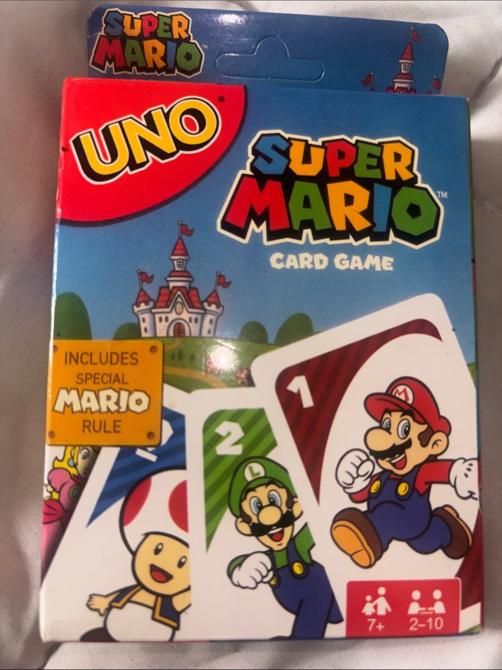 Super Mario Card Game - Blue Packaging